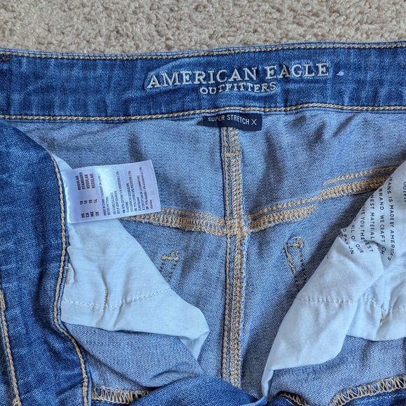 American Eagle jeans- Sz 10R Hi-Rise jegging - Picture 4 of 5